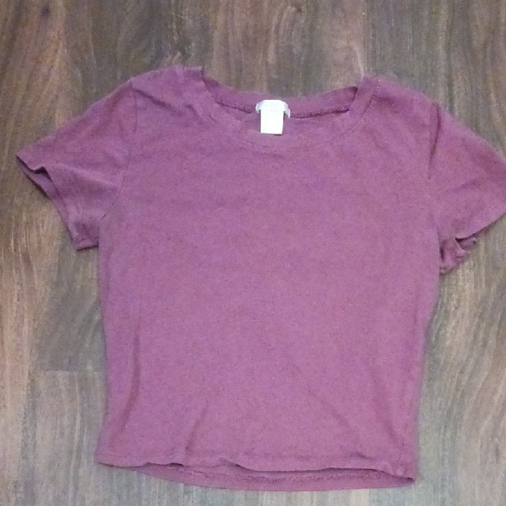Bozzolo Mauve Crop Top